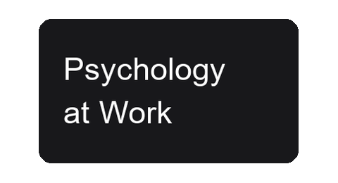 Psychology at Work
